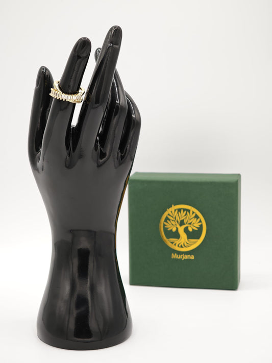 Ring „Double Crystal Line“ (HRR0950383)