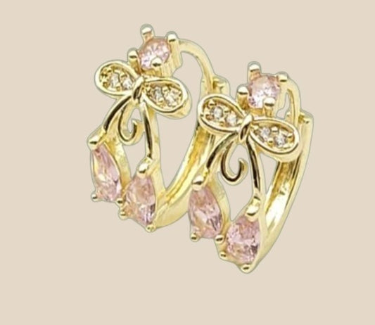 Ohrringe „Golden Drop Noir“