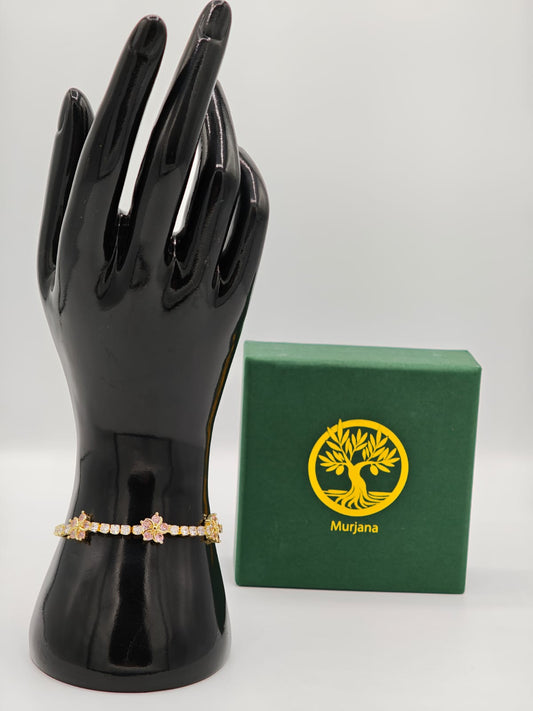 Armband „Golden Blossom Flower“ (JNB180918267)