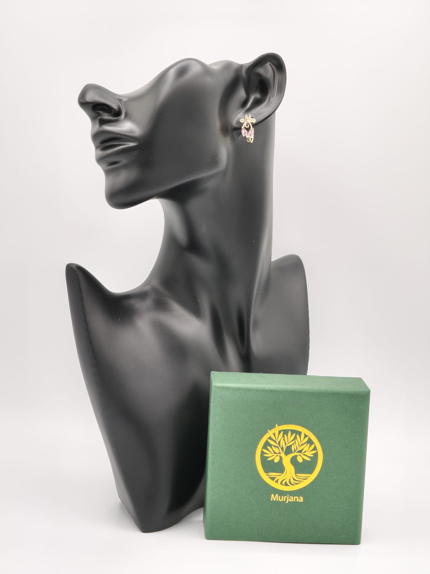 Ohrringe „Golden Drop Noir“