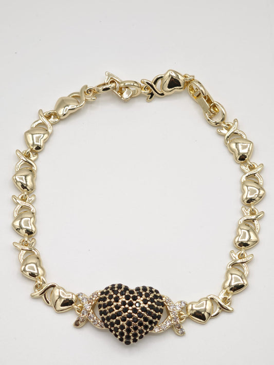 Armband „Golden Heartbeat“ (HZB1900440)