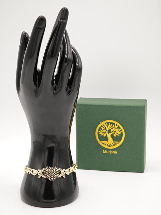 Armband „Golden Heartbeat“ (HZB1900440)