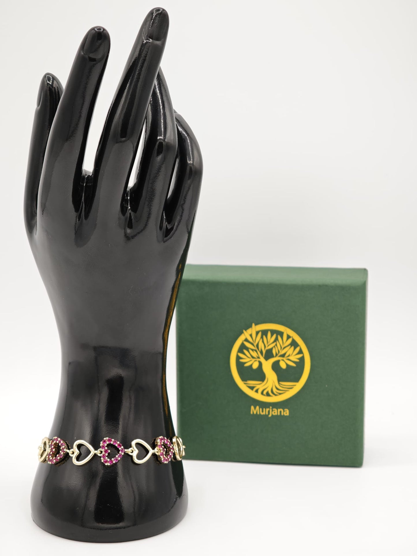 Armband „Heart of Ruby“