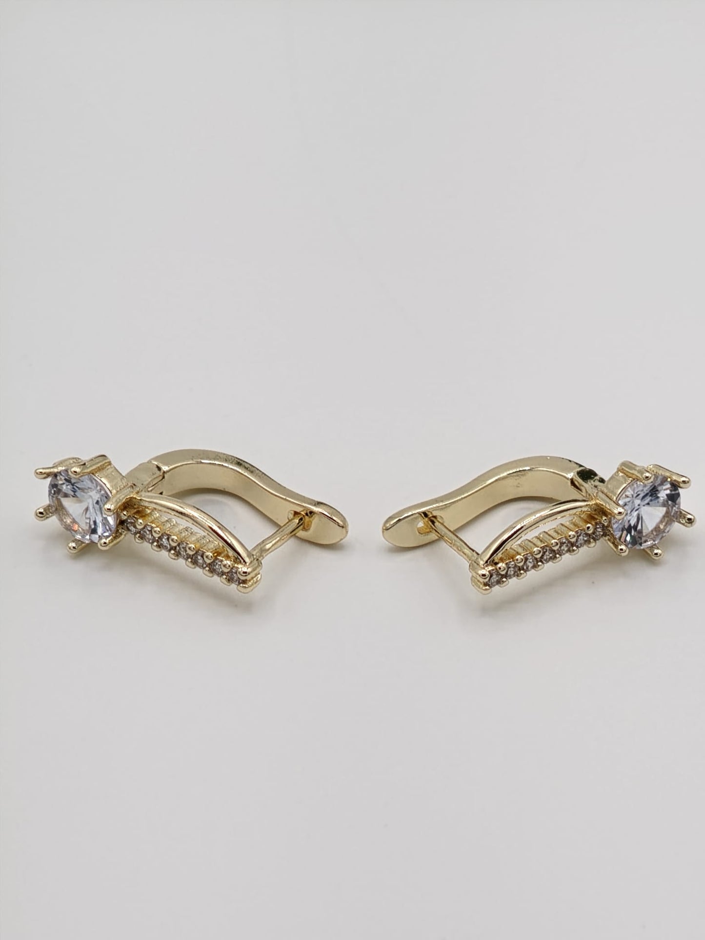 Ohrringe „Pink Spark Hoops“