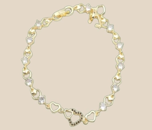 Armband „Pearl Heart“