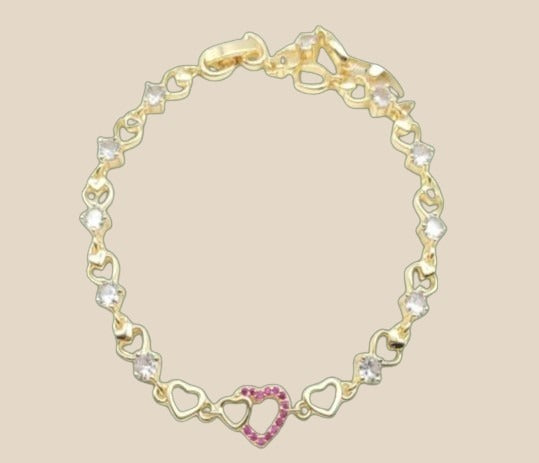 Armband „Pearl Heart“
