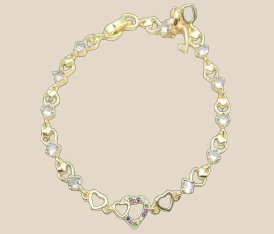 Armband „Pearl Heart“