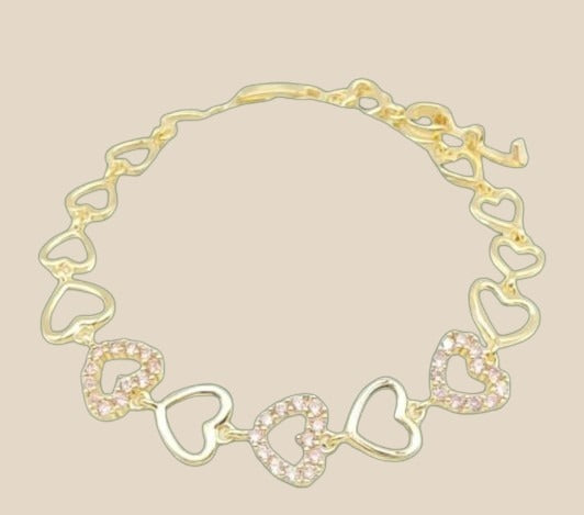 Armband „Heart of Ruby“