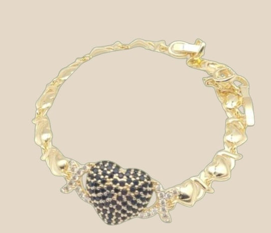 Armband „Golden Heartbeat“ (HZB1900440)