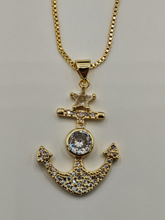 Kette „Golden Anchor“ (JLN1201832)